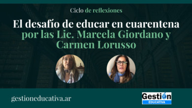 desafio de educar en cuarentena