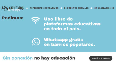 Argentinos por la educación firmas