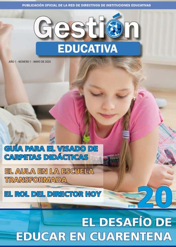 Tapa de la revista Gestión Educativa Nro 1