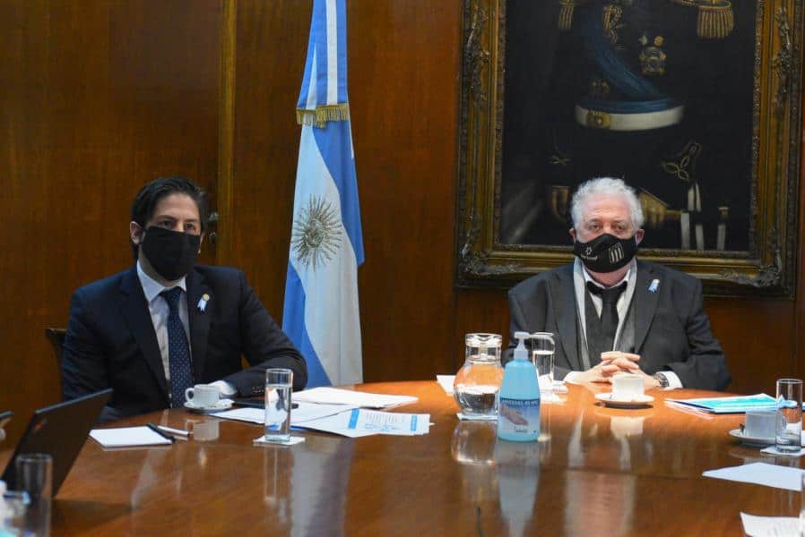 Nicolás Trotta y Ginés Gonzalez García