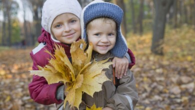 Niños en vacaciones de invierno