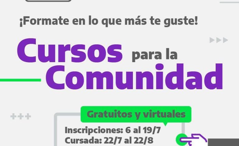 cursos a la comunidad