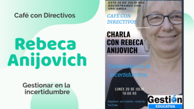 Café con Directivos - Rebeca Anijovich