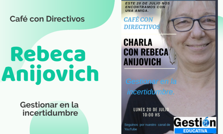 Café con Directivos - Rebeca Anijovich