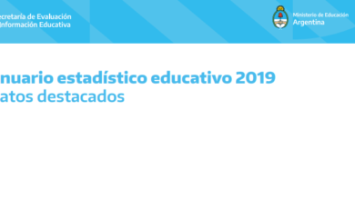anuario estadístico educación