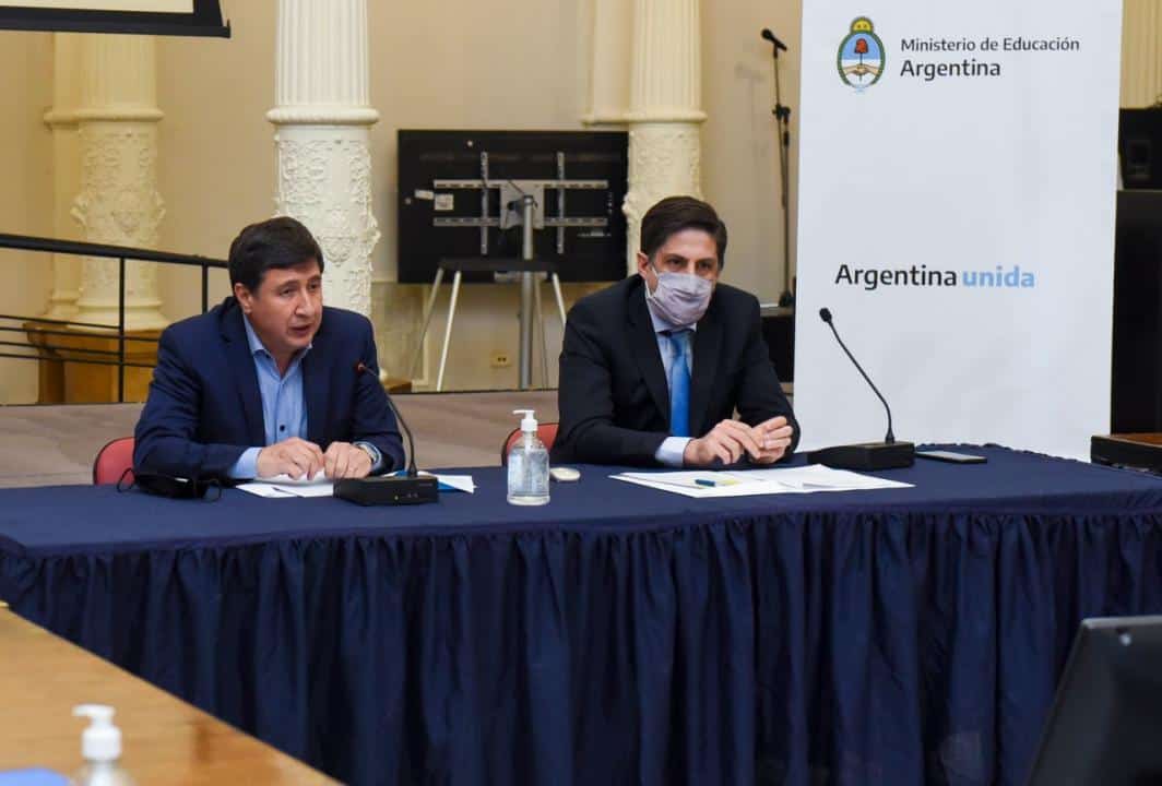 Ministros Arroyo y Trotta