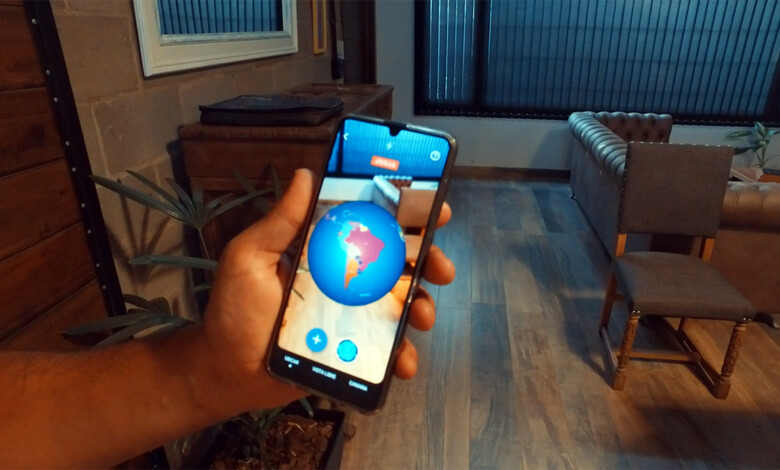 atlas en realidad aumentada