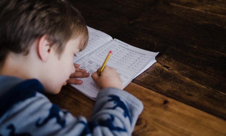 niño en evaluación