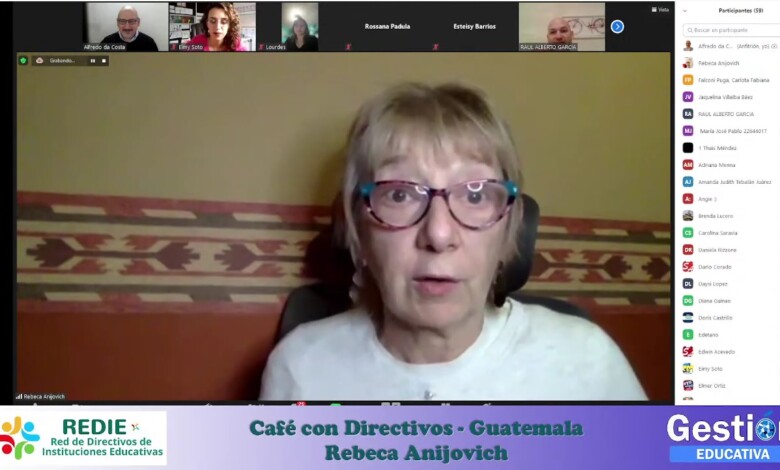 Rebeca Anijovich - REDIE Guatemala