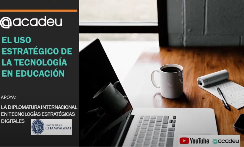 uso de tecnología en educación
