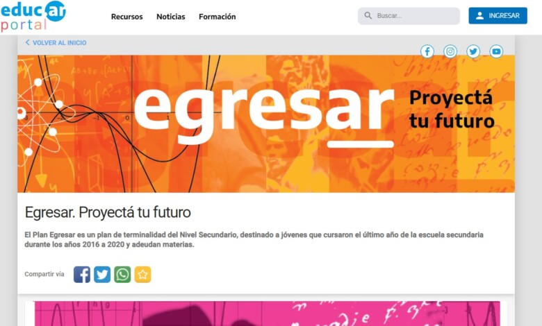 plan egresar