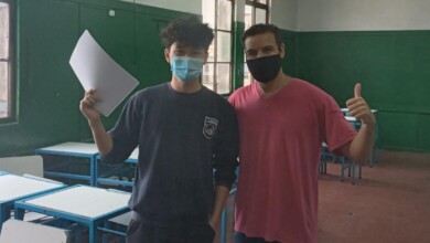 profesor y alumno