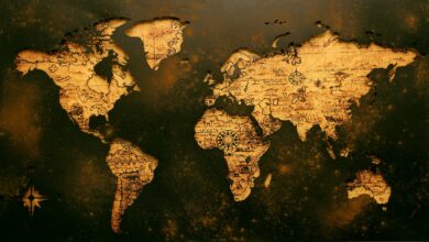 world map illustration
