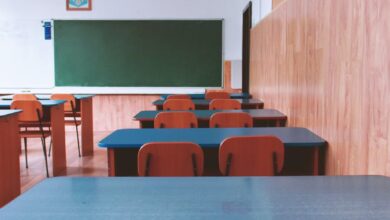 photo of empty class room