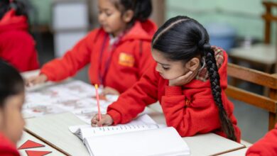 young students engaged in classroom learning