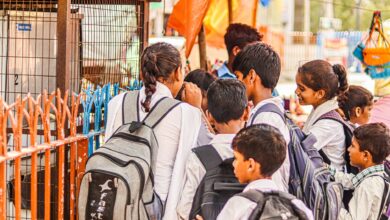 students with backpacks