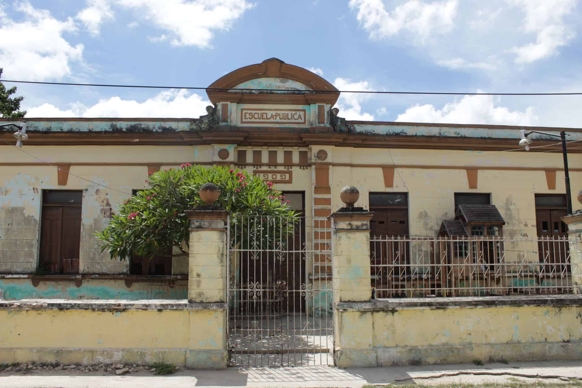 abandoned building in mexico